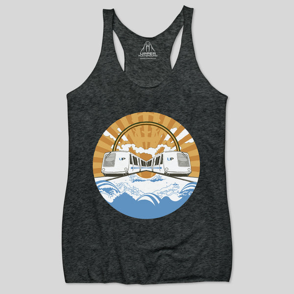 strikeforce - ZION TRAIN WOMEN'S RACERBACK TANK