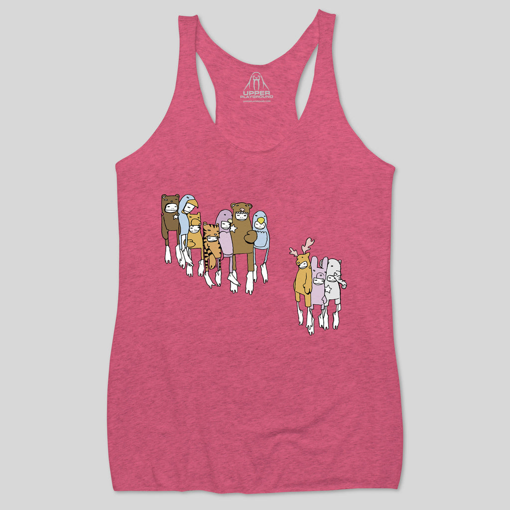 strikeforce - COSTUMES WOMEN'S RACERBACK TANK