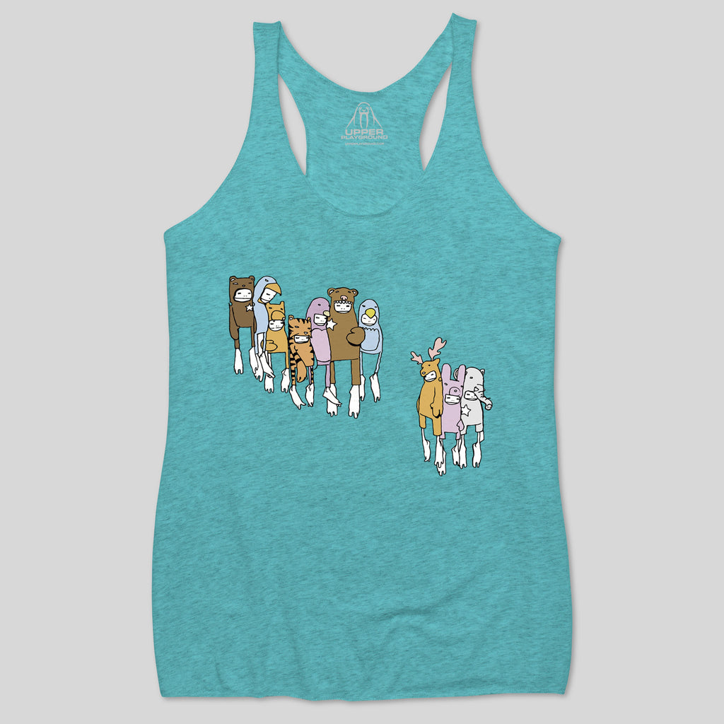 strikeforce - COSTUMES WOMEN'S RACERBACK TANK