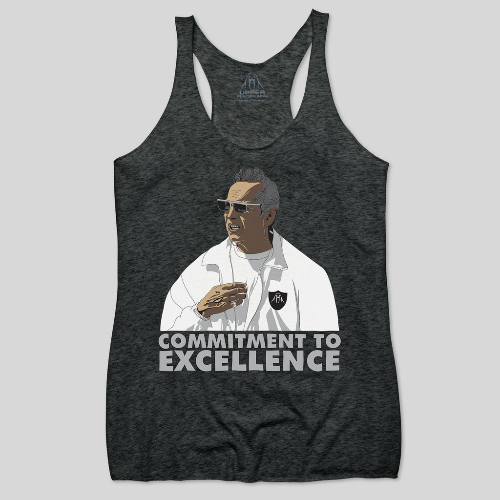 strikeforce - COMMITMENT TO EXCELLENCE WOMEN'S RACERBACK TANK