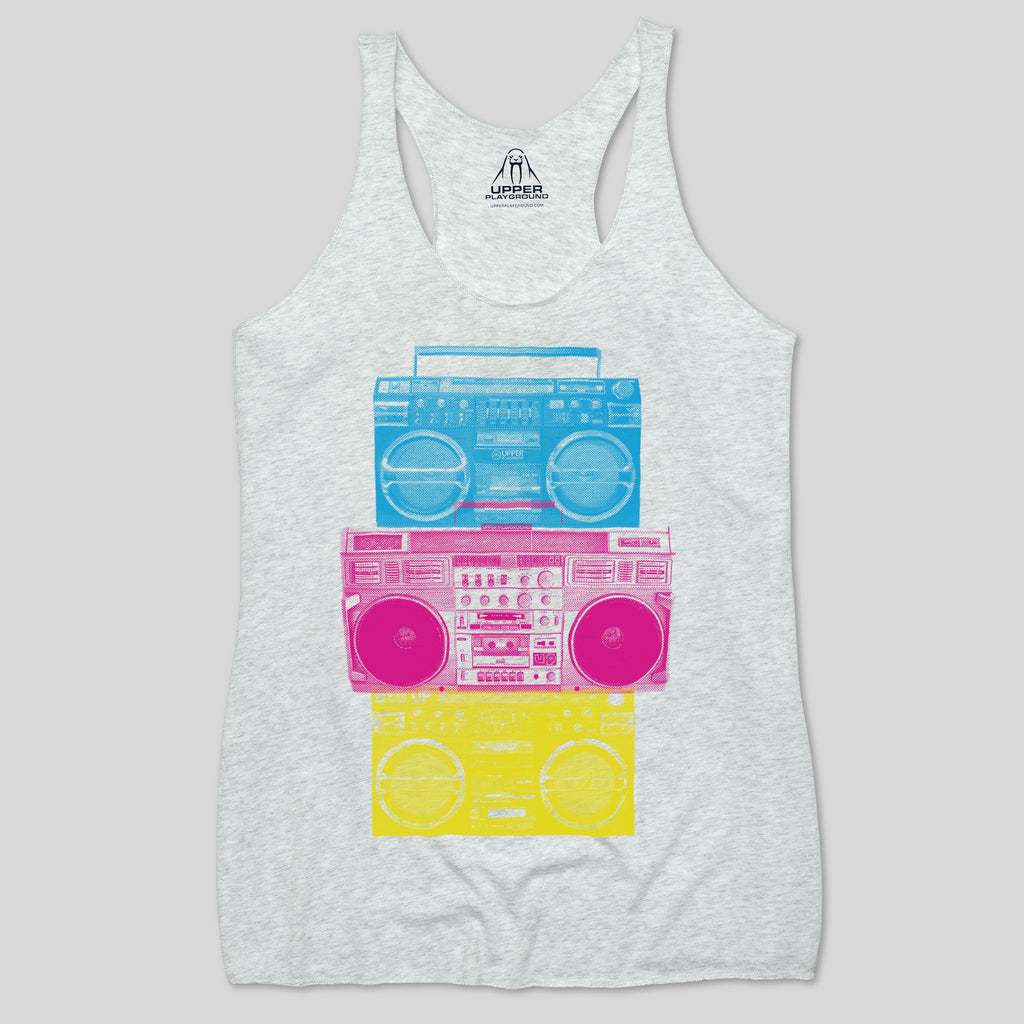 strikeforce - BOOM COLOR WOMEN'S RACERBACK TANK
