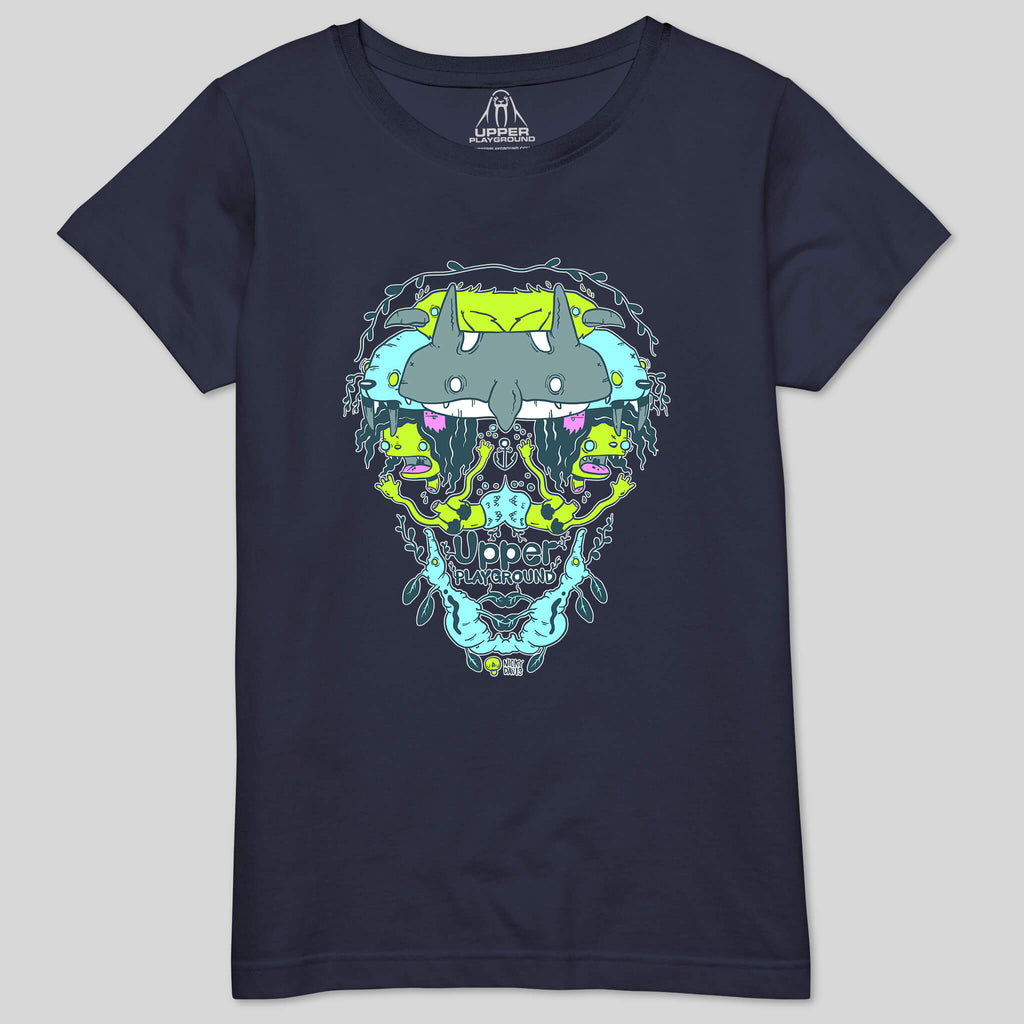 strikeforce - SEA WITCH - COLOR WOMEN'S PREMIUM TEE WOMEN'S CREW TEE
