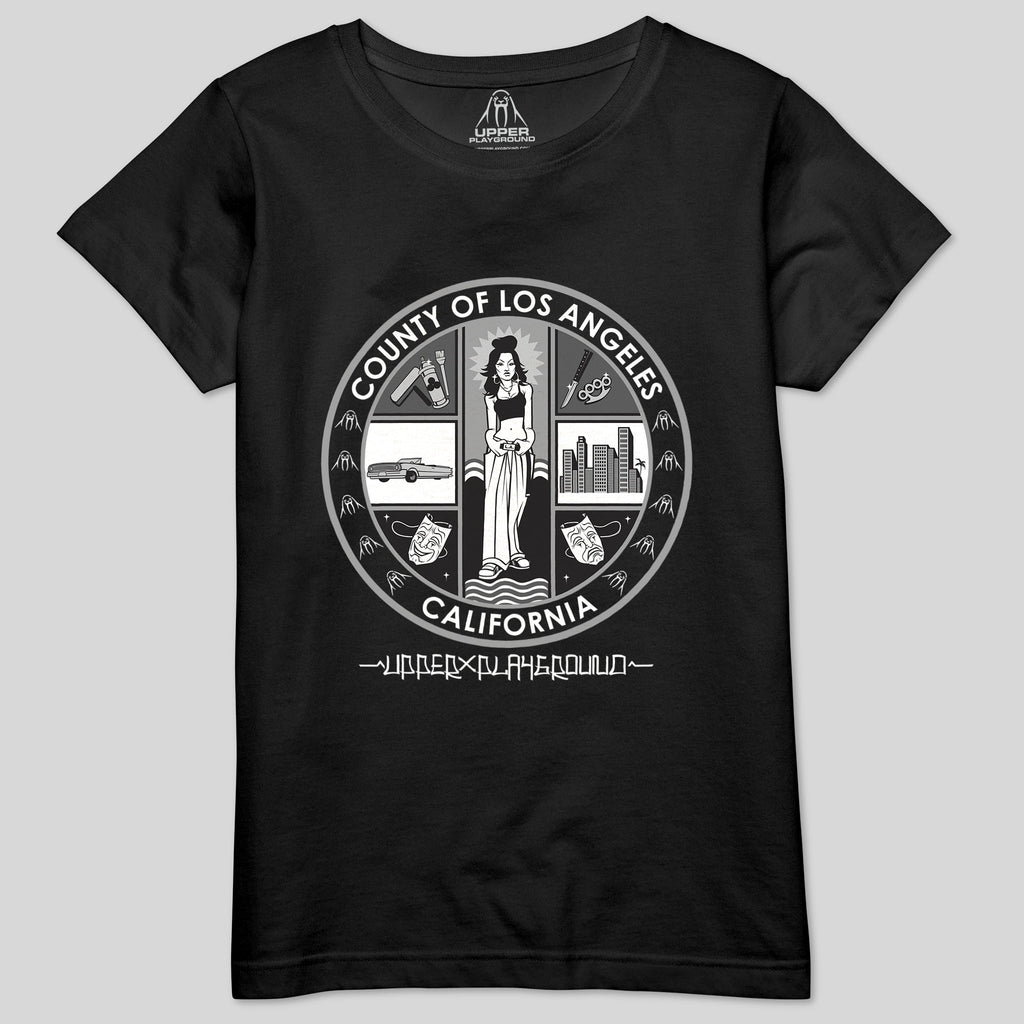 strikeforce - LA CITY SEAL WOMEN'S CREW TEE