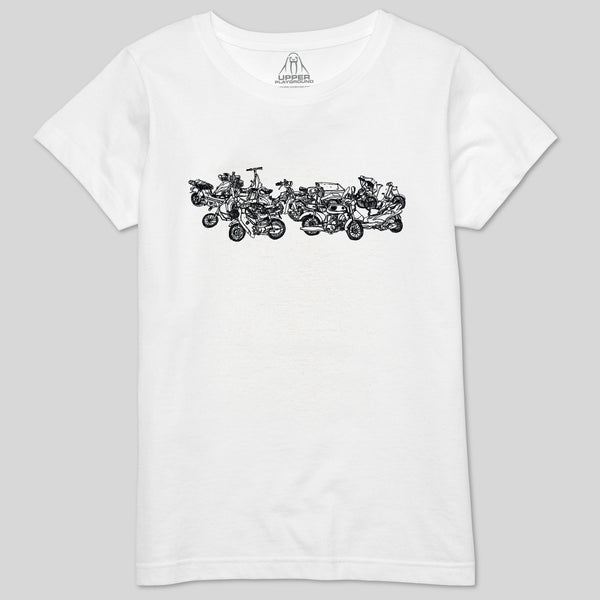 strikeforce - MOTORCYCLES WOMEN'S CREW TEE