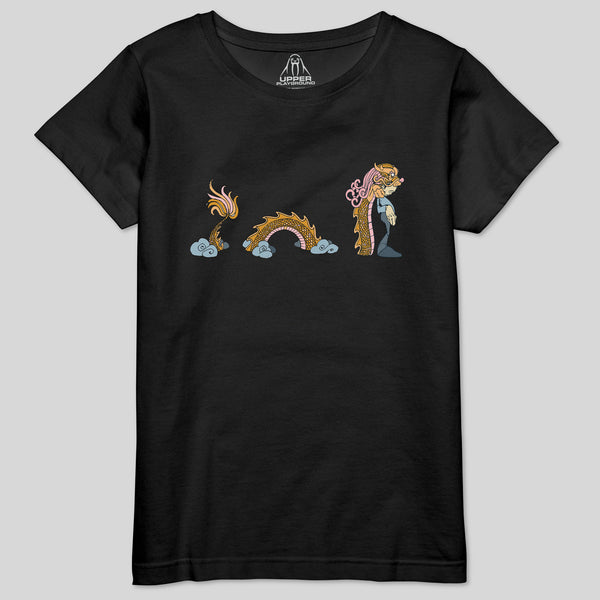 strikeforce - KID DRAGON WOMEN'S CREW TEE
