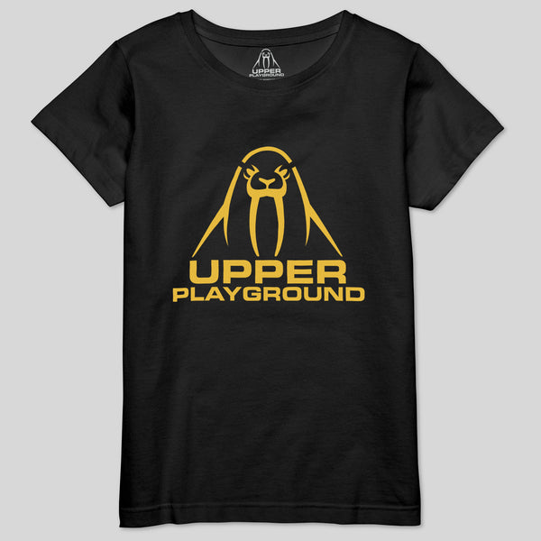 strikeforce - STENCIL LOGO WOMEN'S CREW TEE