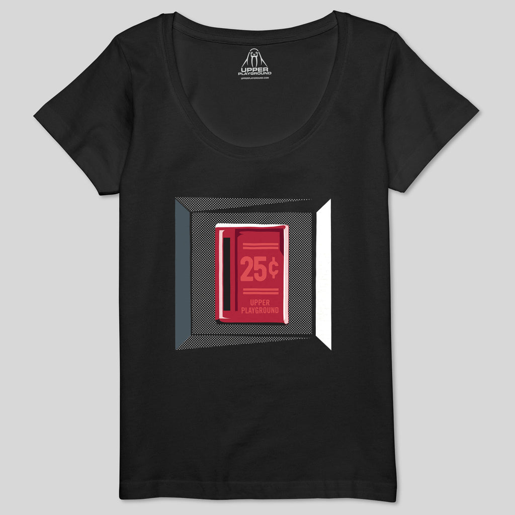 strikeforce - INSERT COINWOMEN'S SCOOP NECK TEE
