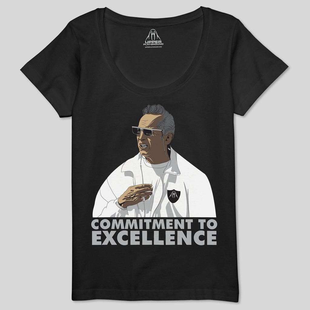 strikeforce - COMMITMENT TO EXCELLENCEWOMEN'S SCOOP NECK TEE