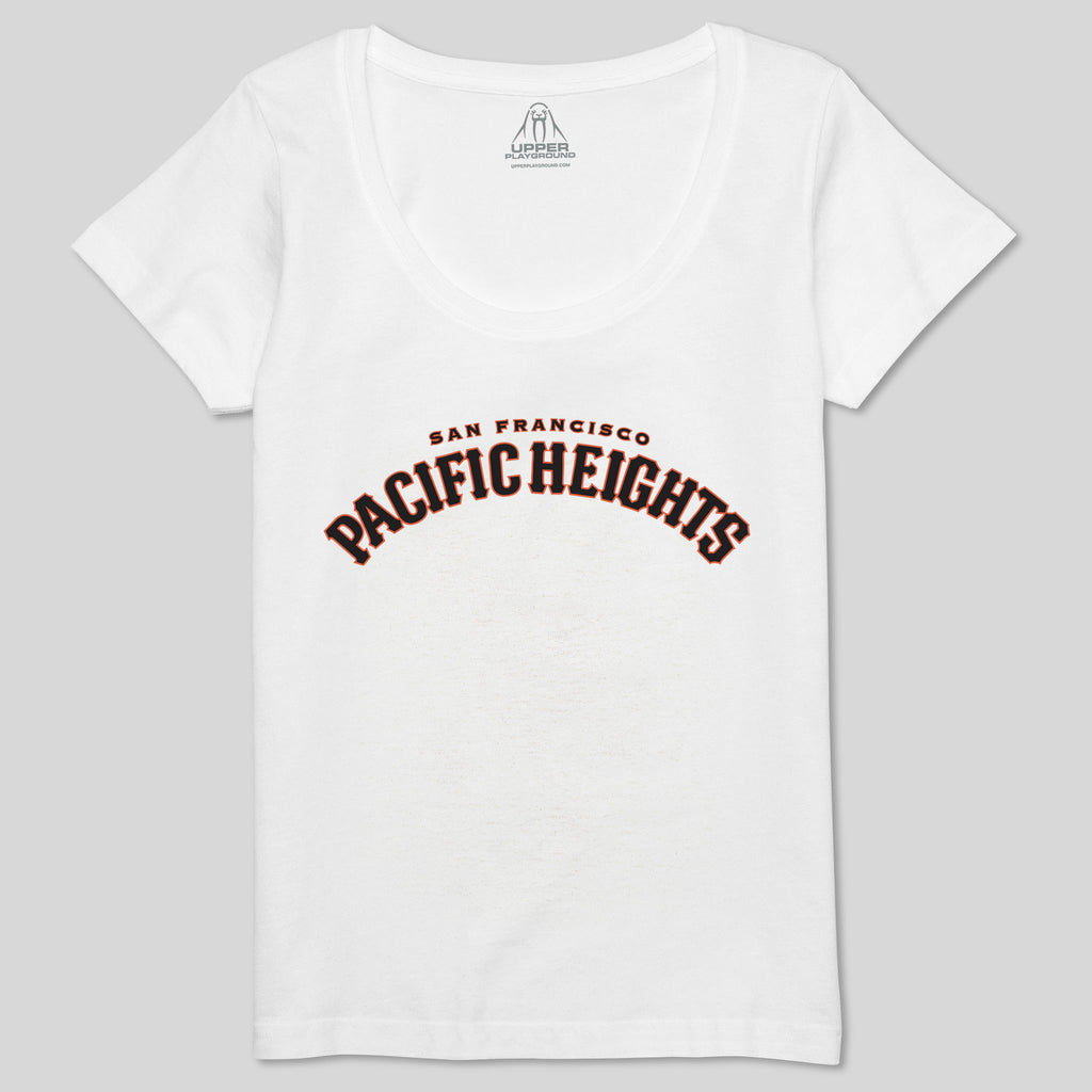 strikeforce - PACIFIC HEIGHTS DISTRICTWOMEN'S SCOOP NECK TEE