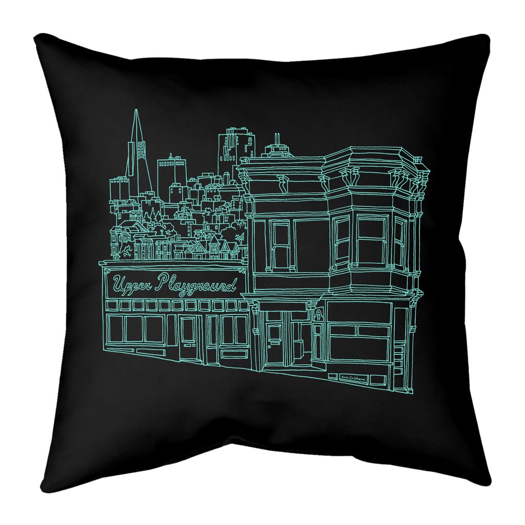 MWW - Flagship Pillow Cover by Amos Goldbaum