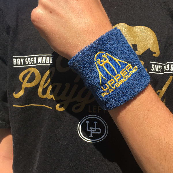 Upper Playground - Lux - WALRUS LOGO WRISTBAND IN ROYAL
