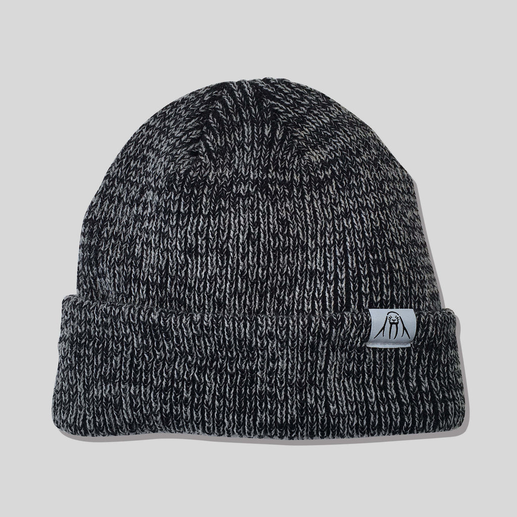 Upper Playground - Lux - The Gusty Beanie in Black Marl