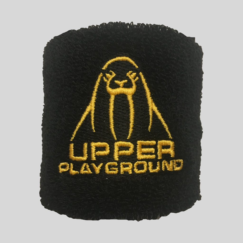 Upper Playground - Lux - WALRUS LOGO WRISTBAND IN BLACK