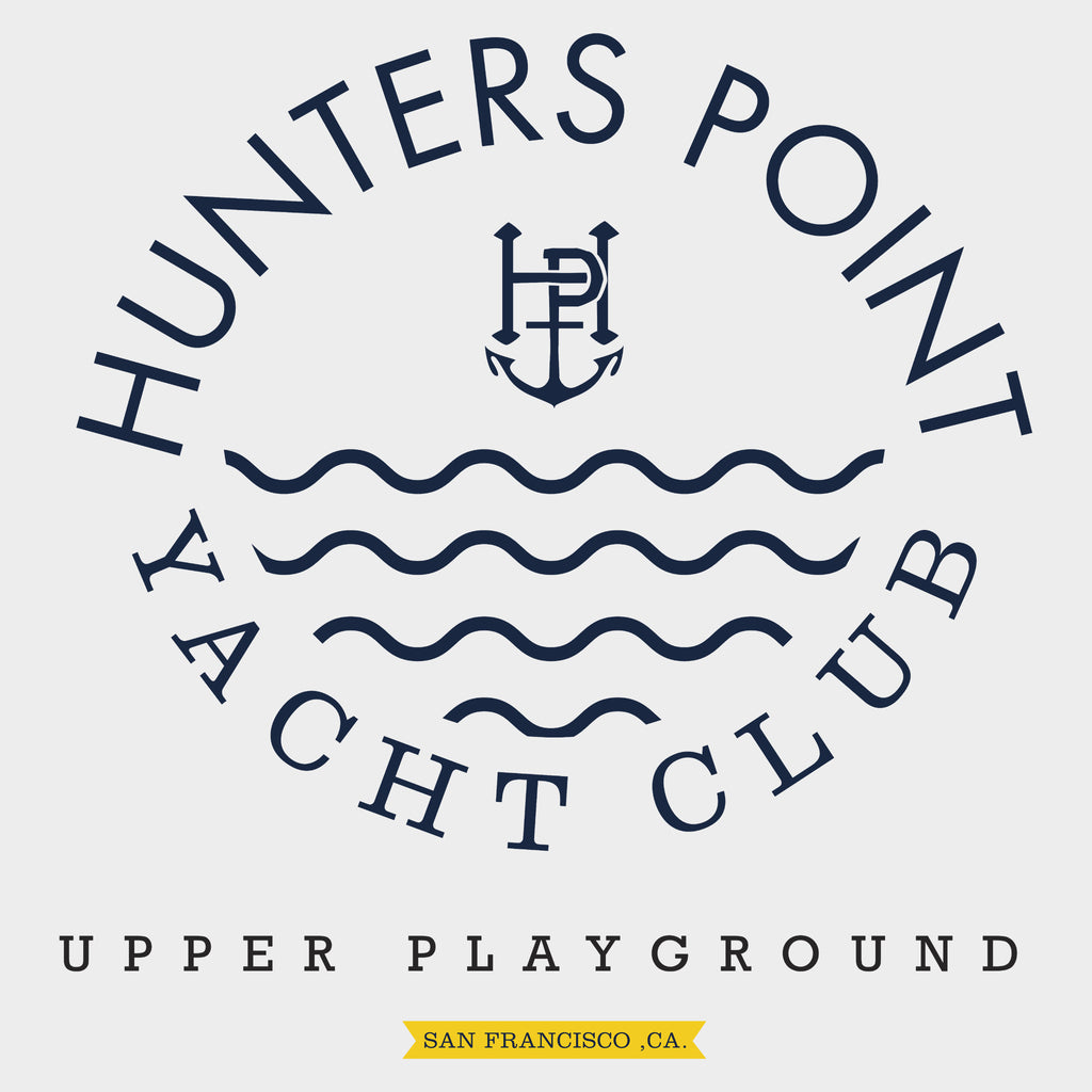 strikeforce - HUNTERS POINT YACHT CLUB MEN'S  TEE