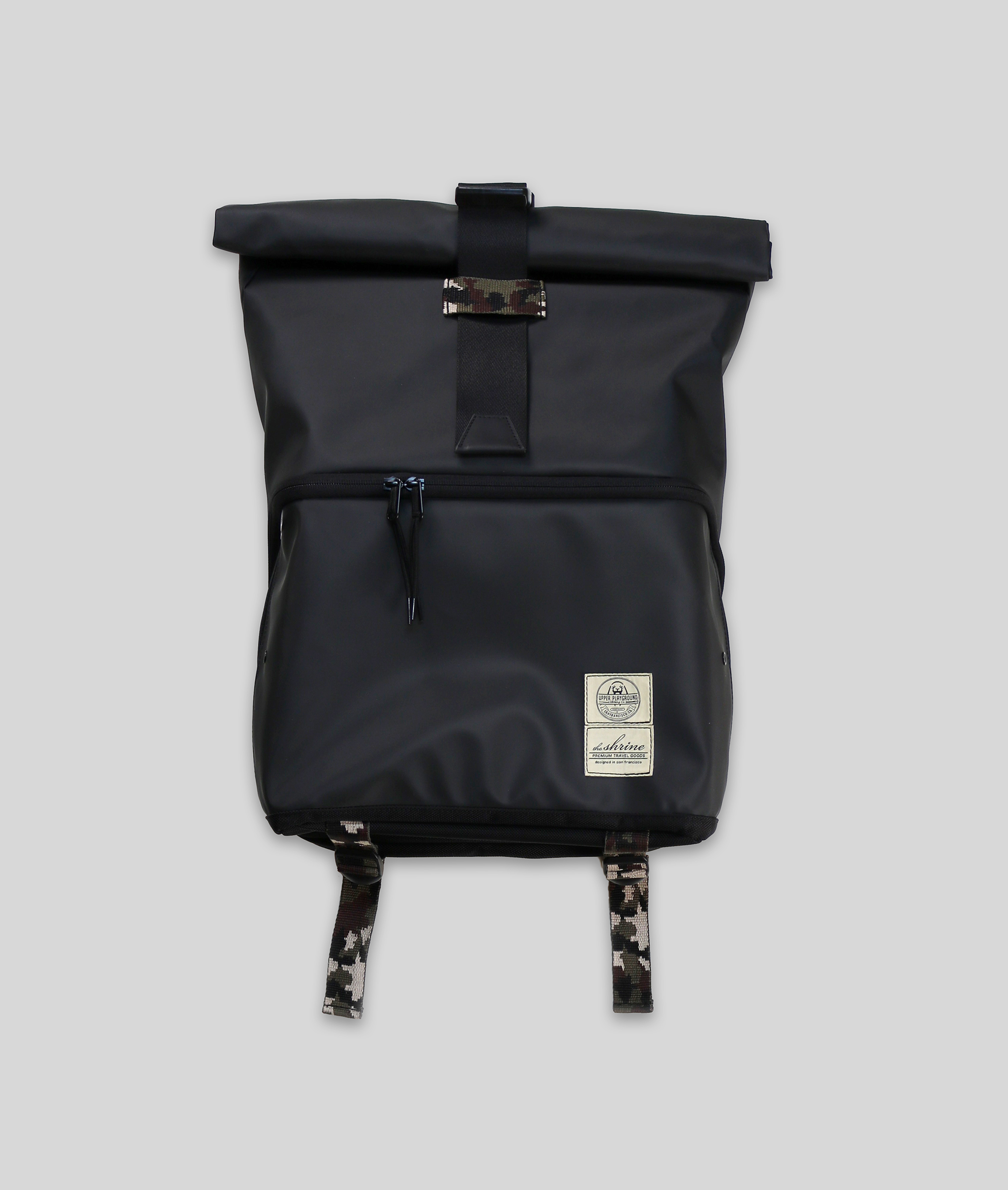 The Shrine x UP Sneakerhead Rolltop Backpack The Shrine x UP Sneakerhead Rolltop Backpack