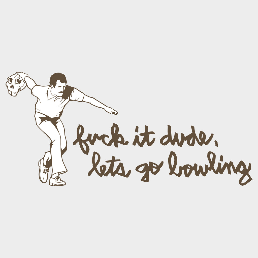 strikeforce - FUCK IT LET'S GO BOWLING MEN'S CLASSIC TEE