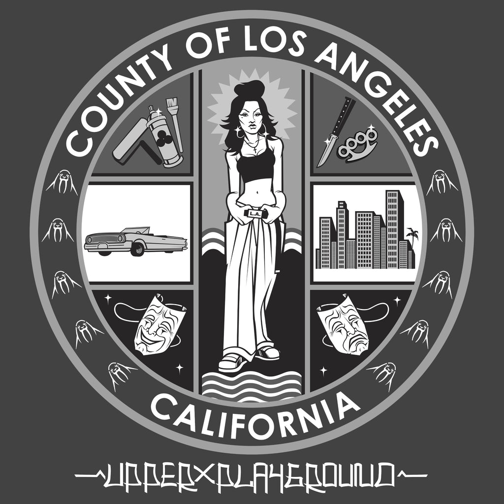 strikeforce - LA CITY SEAL WOMEN'S CREW TEE