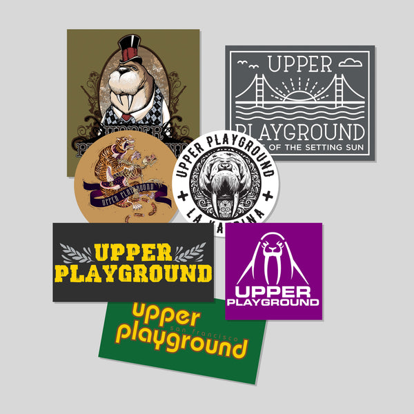 Upper Playground - Lux - Sticker Pack Numero Dos