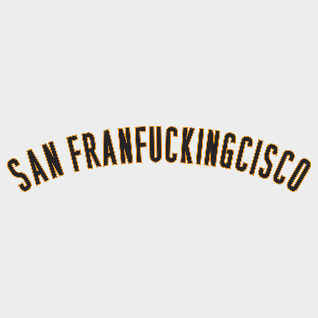 strikeforce - SAN FRANFUCKINGCISCO MEN'S SWEATSHIRT