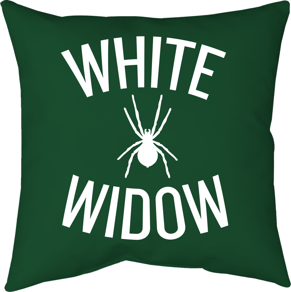 MWW - White Widow Pillow Cover by Upper Playground
