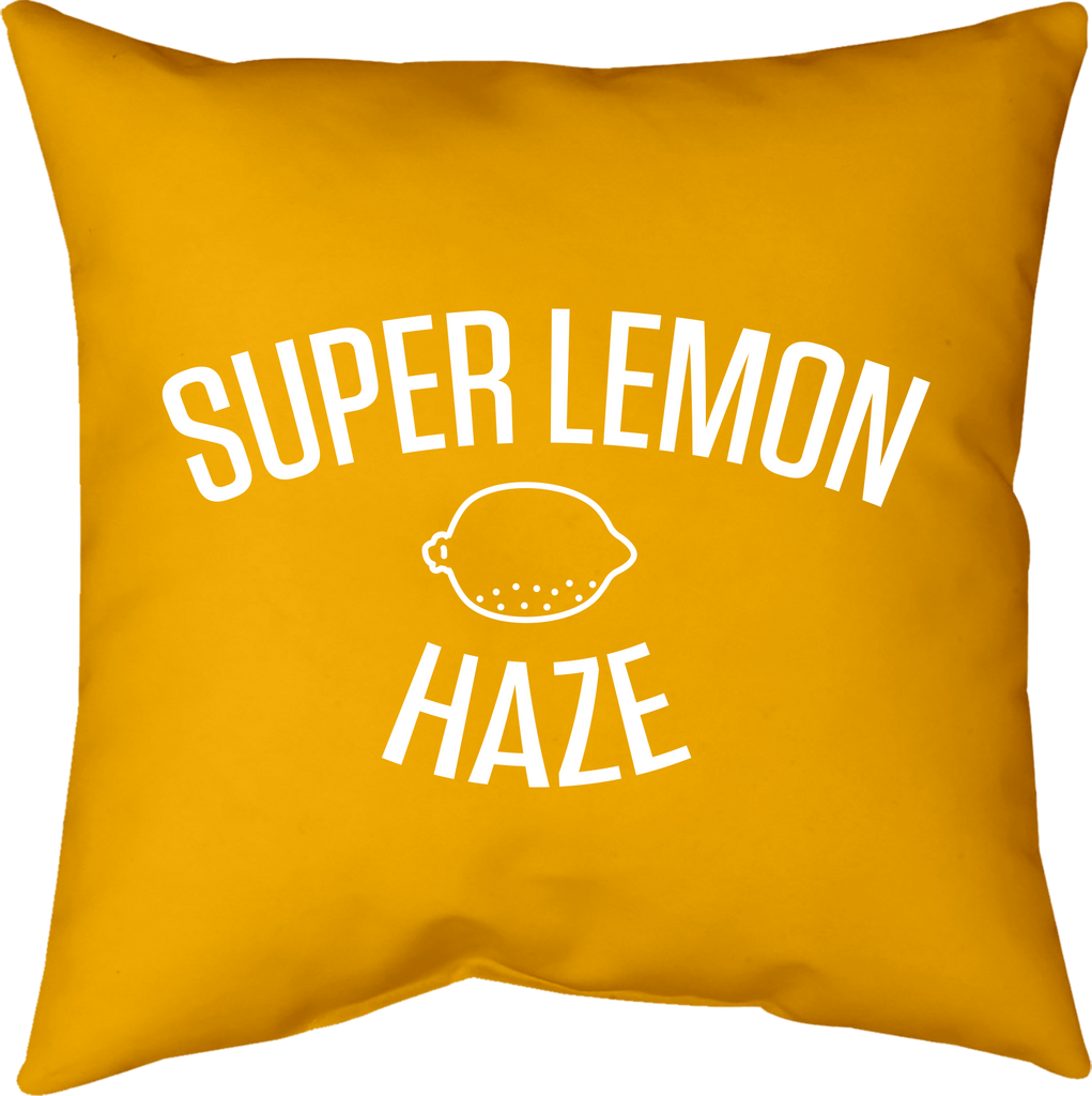 MWW - Super Lemon Haze Pillow Cover by Upper Playground