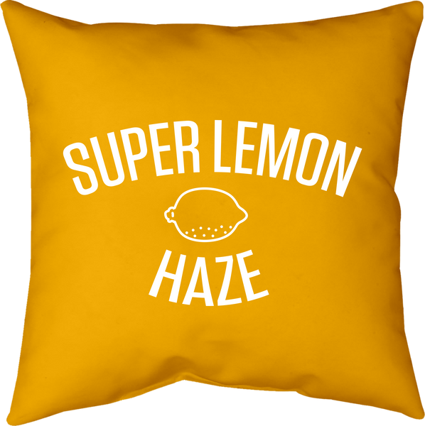MWW - Super Lemon Haze Pillow Cover by Upper Playground