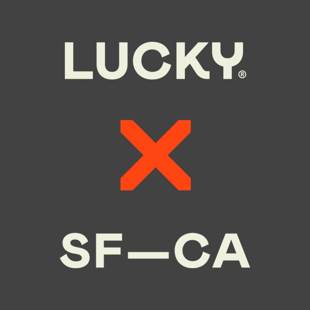 strikeforce - LUCKY X SF - BLACK MEN'S SWEATSHIRT