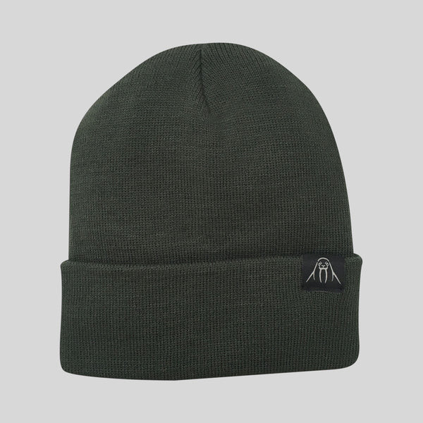 Upper Playground - Lux - The Watch Cap Cuff Beanie in Military Green