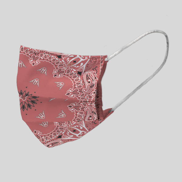 MWW - UP BANDANA IN RED FACE MASK