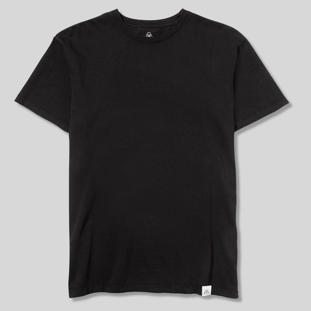 Upper Playground - Lux - Super. Basic. Premium Crewneck T-Shirt - Black