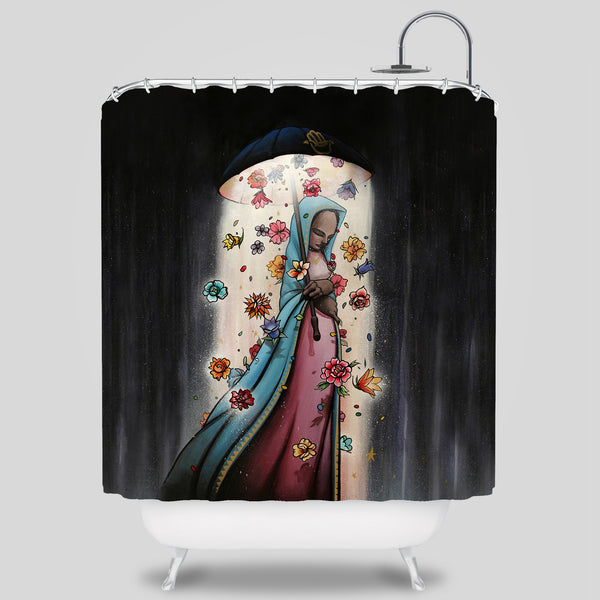 MWW - Brella Shower Curtain by Sam Flores