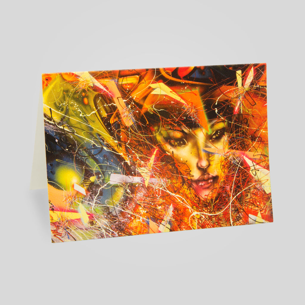 Upper Playground - Lux - Assorted Greeting Card Pack 2 by David Choe