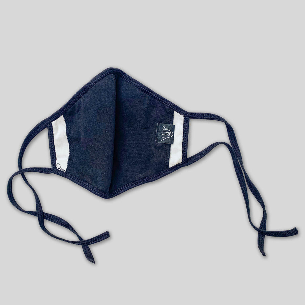 Upper Playground - Lux - FACES COTTON TIE BACK FACE MASK