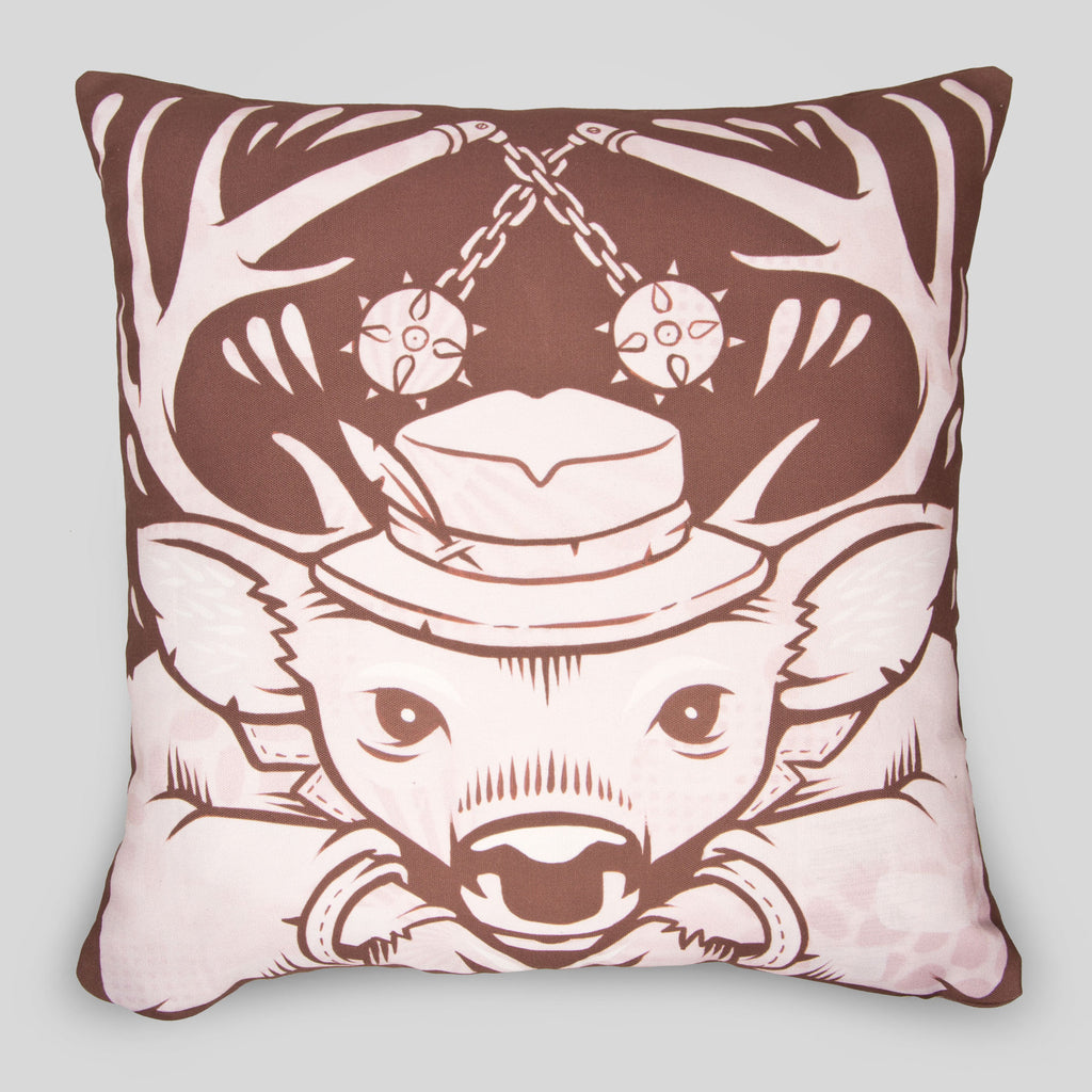 MWW - The Deer Pillow Cover by Jeremy Fish