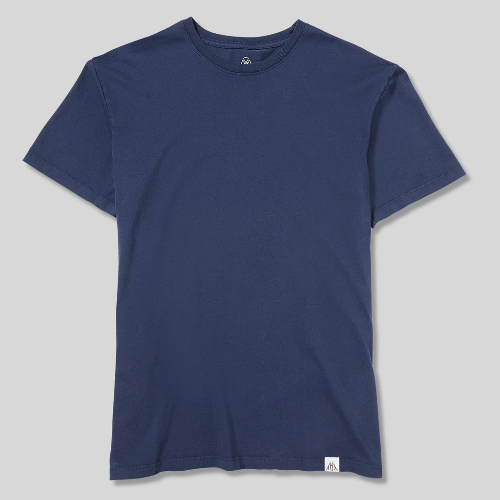 Upper Playground - Lux - Super. Basic. Premium Crewneck T-Shirt - Navy