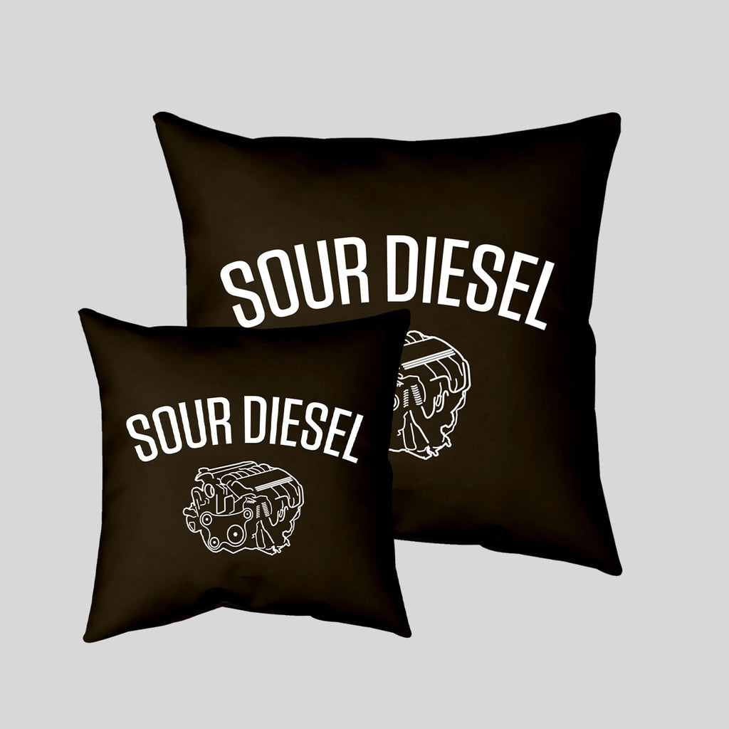 MWW - Sour Diesel Pillow Cover by Upper Playground