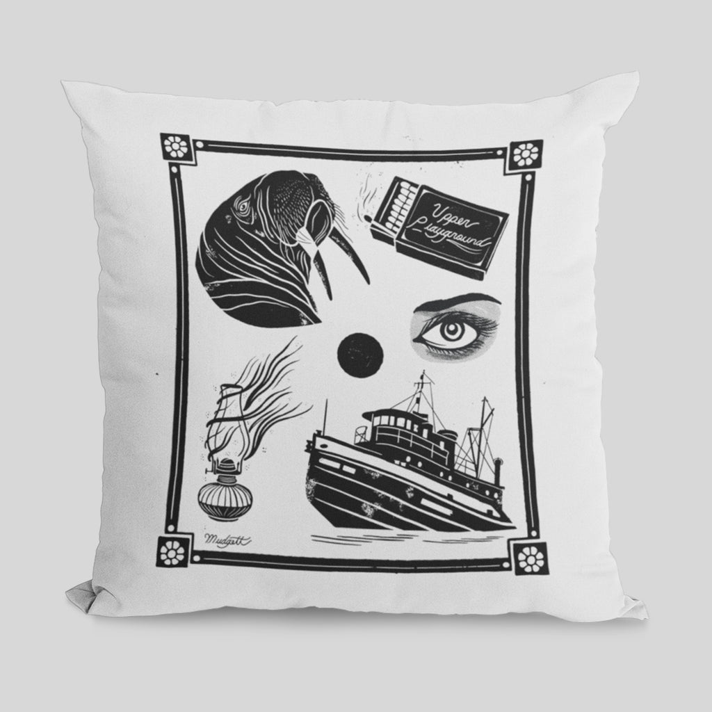 MWW - Ocean Dwellers Pillow Cover by Jess Mudgett