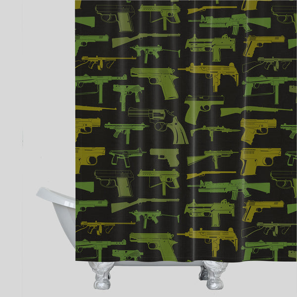 MWW - Guns Shower Curtain