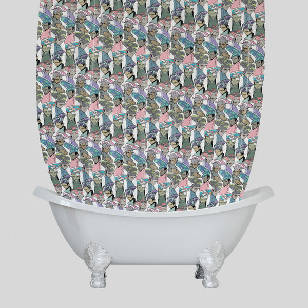 MWW - Sneakerheads Shower Curtain by Sam Flores