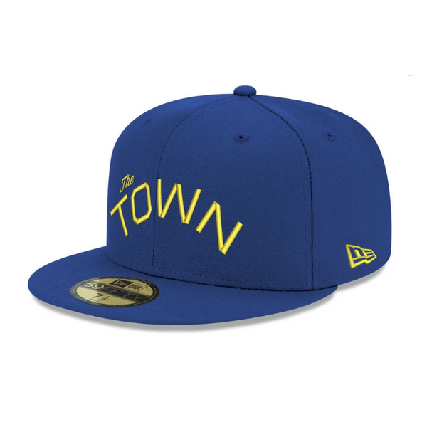Upper Playground - Lux - THE TOWN New Era Snapback in Royal/Gold