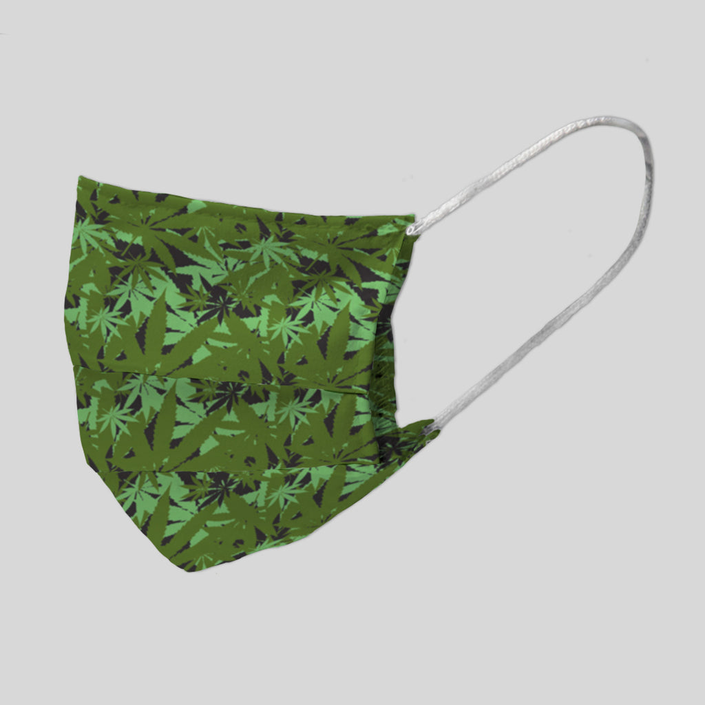 MWW - WEED CAMO FACE MASK