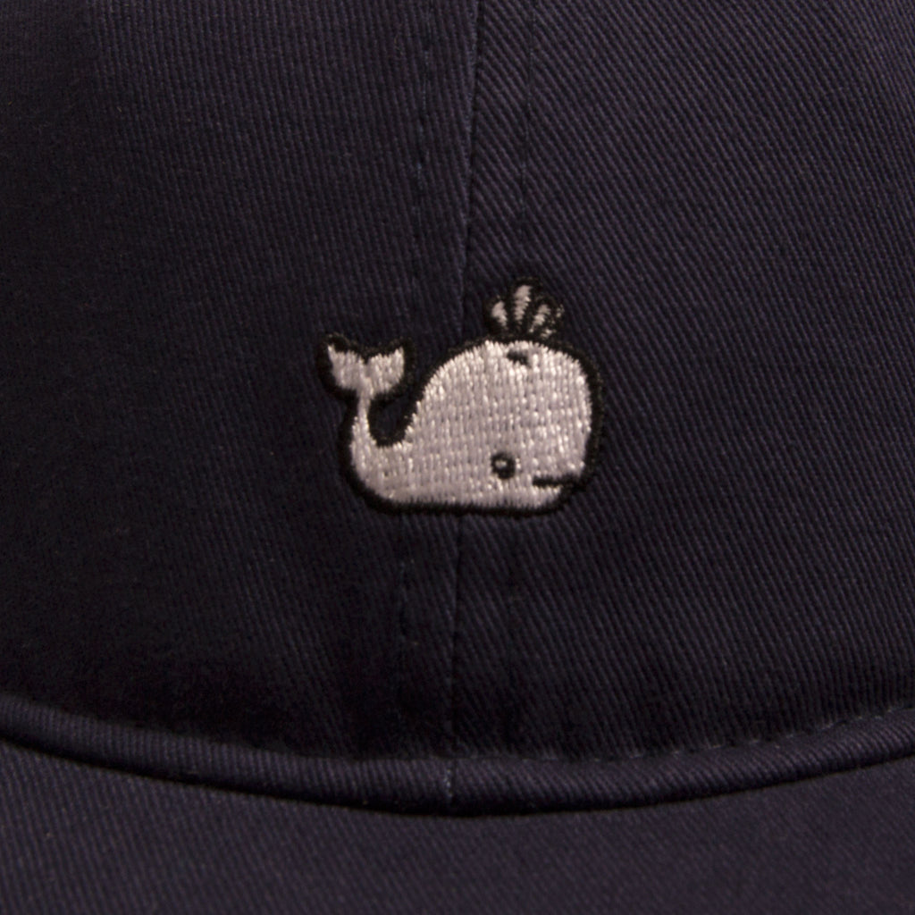 Upper Playground - Lux - White Whale Dad Hat by Jeremy Fish