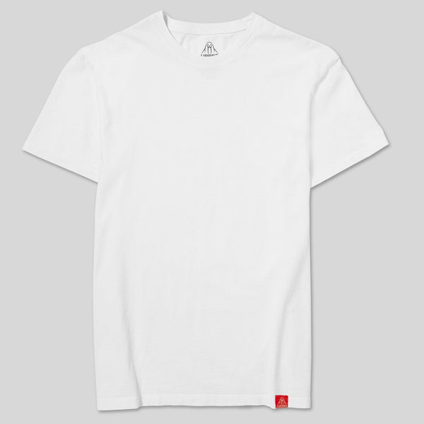 Upper Playground - Lux - Super. Basic. Premium Crewneck T-Shirt - White