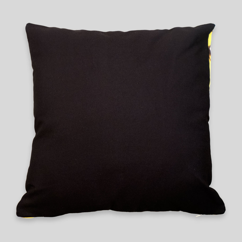 MWW - Yellow Armor Pillow Cover by David Choe
