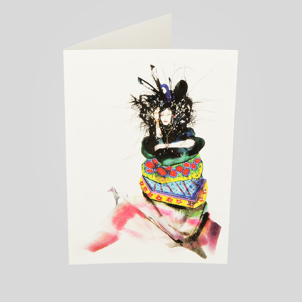 Upper Playground - Lux - Assorted Greeting Card Pack 3 by David Choe